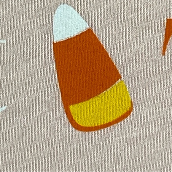 Halloween Graphic Tee, Candy Corn, Orange Crewneck, Trick or Treat!! - Picture 10 of 12